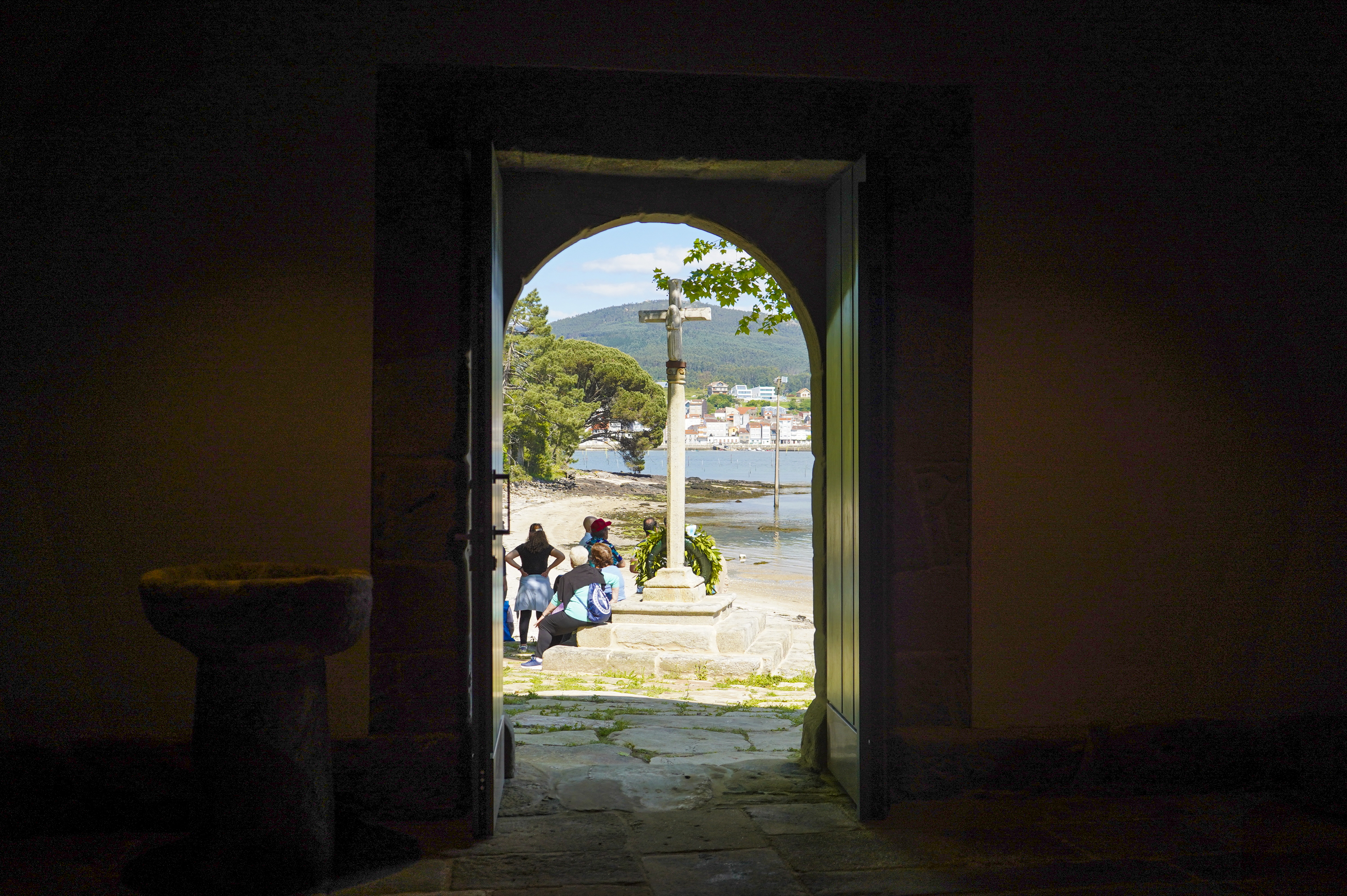 Las huellas de la Cortegada habitada